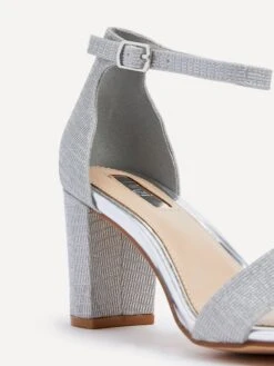 FRANCINE -Heel Luxe Shop FRANCINESILVERGLITTER 4