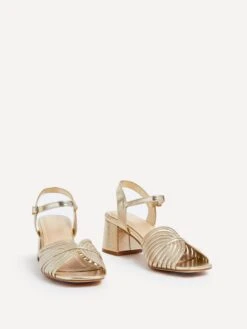 IVY 10 IVY -Heel Luxe Shop IVYGOLDPU 3