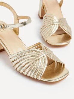 IVY 11 IVY -Heel Luxe Shop IVYGOLDPU 4