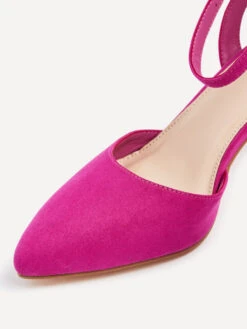 LARSA -Heel Luxe Shop LARSAWFFUCHSIASUEDE 4