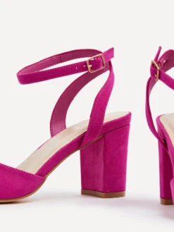 LARSA -Heel Luxe Shop LARSAWFFUCHSIASUEDE 5