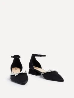 LUCIA 10 LUCIA -Heel Luxe Shop LUCIABLACKSATIN 3