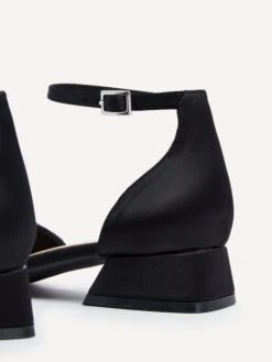 LUCIA 12 LUCIA -Heel Luxe Shop LUCIABLACKSATIN 5