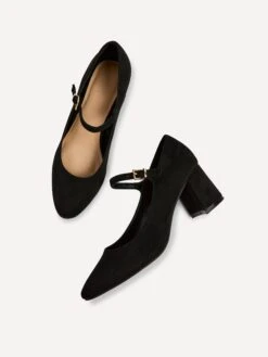 MADELINE -Heel Luxe Shop MADELINEBLACKSUEDE 4