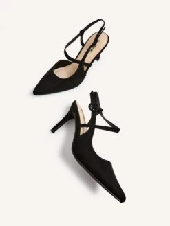 MARTHA -Heel Luxe Shop MARTHABLACKSUEDE 5