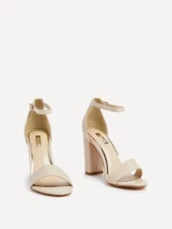 NELLY -Heel Luxe Shop NELLYBeigePU 3