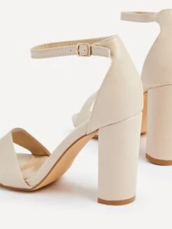 NELLY -Heel Luxe Shop NELLYBeigePU 5