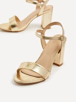 SKYLINE -Heel Luxe Shop SKYLINEGOLDPU 5